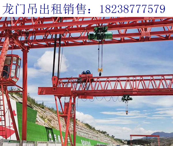 關(guān)于單雙梁龍門吊的操作 湖南衡陽龍門吊廠家