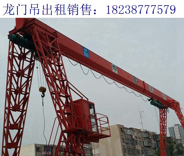 甘肅金昌龍門(mén)吊廠家 龍門(mén)吊爬坡常見(jiàn)問(wèn)題