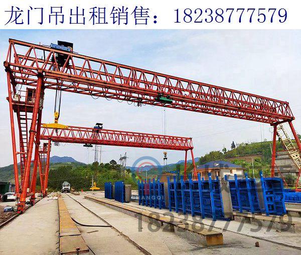湖北龍門吊25噸廠家 跨度對(duì)安裝成本的影響