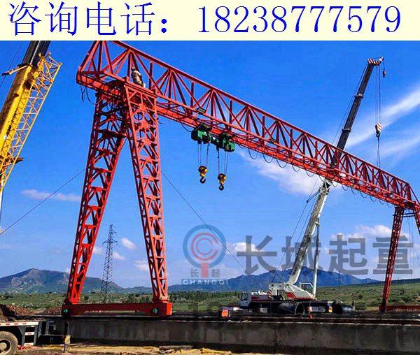 湖南常德梁場(chǎng)龍門(mén)吊的日常檢查情況