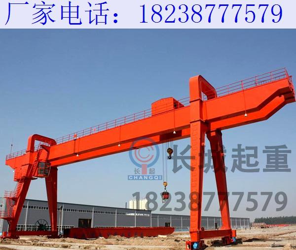 湖南益陽(yáng)雙梁龍門(mén)吊廠家 門(mén)式起重機(jī)的調(diào)整步驟