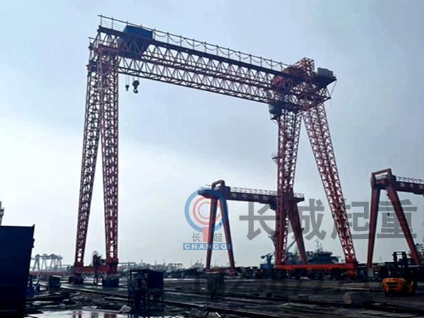 造船門機(jī)的輔助系統(tǒng)環(huán)保設(shè)計(jì) 造船龍門吊銷售