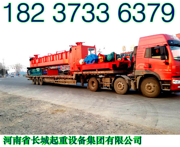 四川綿陽龍門吊廠家終于客戶滿意