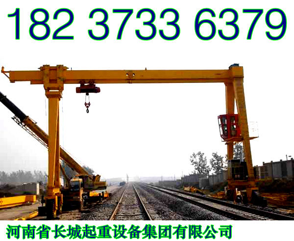 陜西西安龍門吊廠家主要產品設備型號
