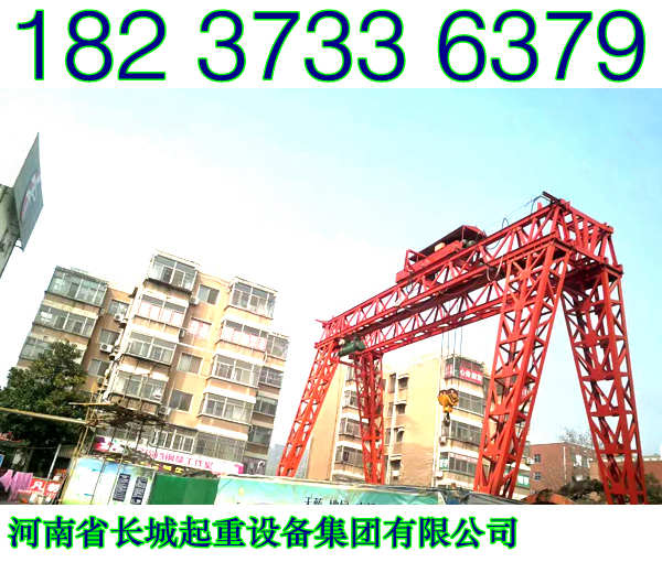 江西南昌龍門吊廠家分享龍門起重機的缺點