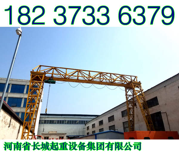 浙江寧波龍門(mén)吊公司介紹門(mén)機(jī)負(fù)載擺角