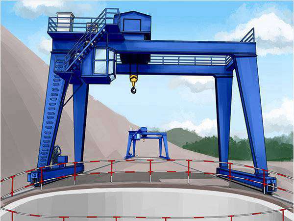 云南西雙版納龍門吊廠家 75t單梁門式起重機優惠