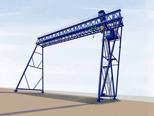 山西太原龍門吊廠家200T花架門式起重機組成