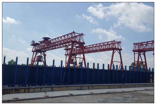 浙江溫州龍門吊廠家便利的運輸條件