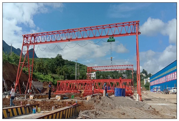 甘肅慶陽龍門吊廠家顧客滿意直至永遠