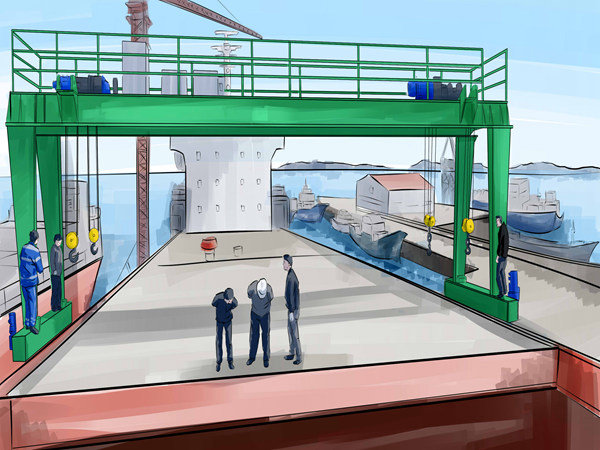 江西贛州龍門吊廠家創新