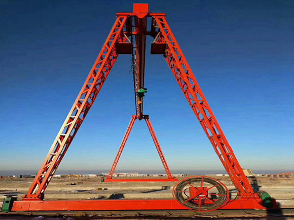 甘肅嘉峪關花架式龍門吊租賃廠家安裝方便