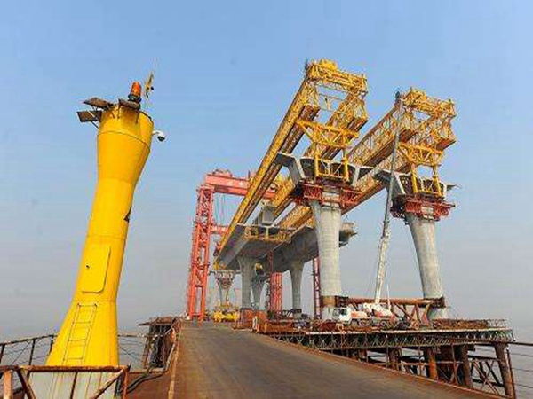 陜西延安40米架橋機租賃廠家160噸